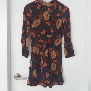 zara dressong sleeve dress Zara size M